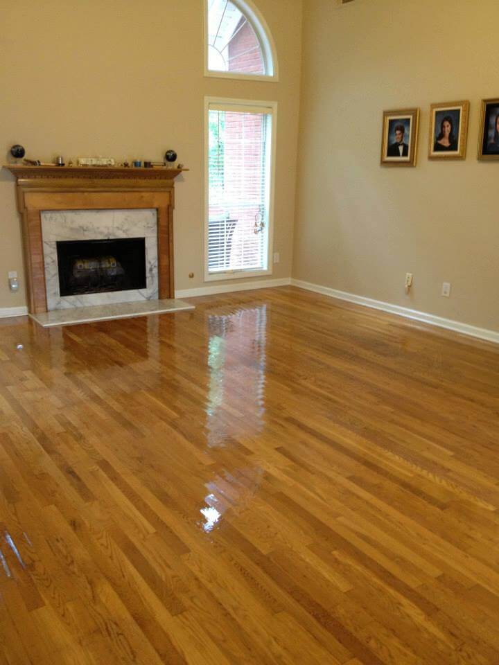 after hardwood floor resurfacing in orange county, ca